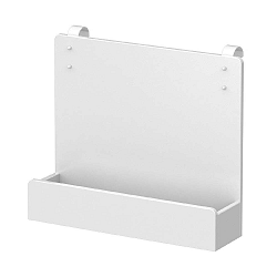 Bílá závěsná polička na knihy k dětské posteli Flexa Classic