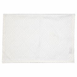 Bílé bavlněné prostírání Green Gate Celine, 40 x 50 cm