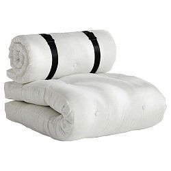 Bílé rozkládací křesílko vhodné do exteriéru Karup Design Design OUT™ Buckle Up White