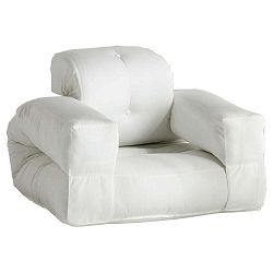 Bílé rozkládací křesílko vhodné do exteriéru Karup Design Design OUT™ Hippo White