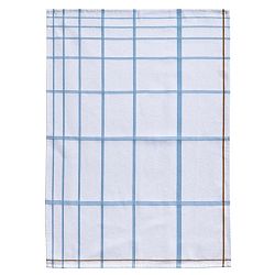 Bílo-modrá bavlněná kuchyňská utěrka Zone Garro, 50 x 70 cm