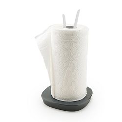 Bílošedý stojan na papírové kuchyňské ubrousky Vialli Design Livio