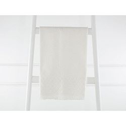 Bílý bavlněný ručník Madame Coco Simple, 50 x 80 cm