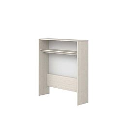 Bílý dětský policový díl z borovicového dřeva Flexa Classic, výška 135,5 cm