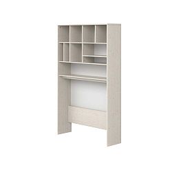 Bílý dětský policový díl z borovicového dřeva Flexa Classic, výška 202,5 cm