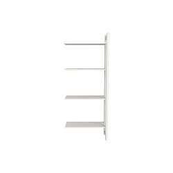 Bílý dětský přídavný policový díl Flexa Shelfie, výška 189,2 cm