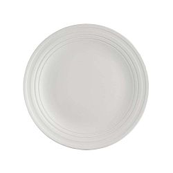 Bílý jídelní talíř z kameniny Mason Cash Original Cane, ⌀ 27,5 cm