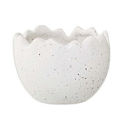 Bílý kameninový květináč Bloomingville Easter, ⌀ 8,5 cm