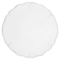 Bílý kameninový servírovací talíř Costa Nova Alentejo, ⌀ 34 cm
