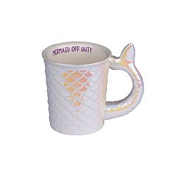 Bílý keramický hrnec Tri-Coastal Design Holographic Sea