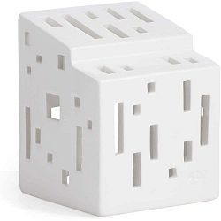 Bílý keramický svícen Kähler Design Urbania Lighthouse Functio