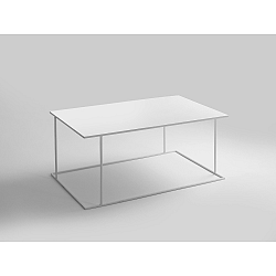 Bílý konferenční stolek Custom Form Walt, délka 100 cm
