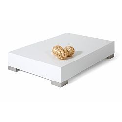 Bílý konferenční stolek MobiliFiver Icube, 60 x 90 cm