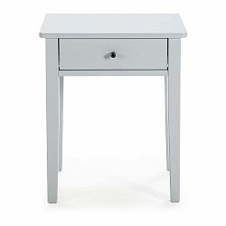 Bílý noční stolek z borovicového dřeva Bart – Marckeric