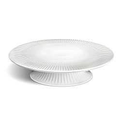 Bílý porcelánový podnos na dort Kähler Design Hammershoi Cake Dish, ⌀ 30 cm