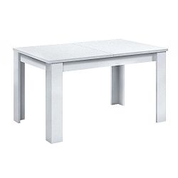 Bílý rozkládací jídelní stůl Evergreen House Granada