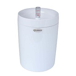 Bílý samozavlažovací květináč Plastia Calimera B2, ø 17 cm