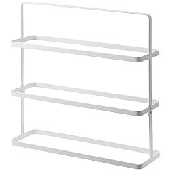 Bílý široký stojan na boty YAMAZAKI Tower Shoe Rack