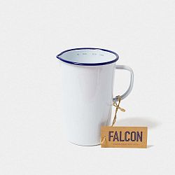 Bílý smaltovaný džbán Falcon Enamelware DoublePint, 1,137 l
