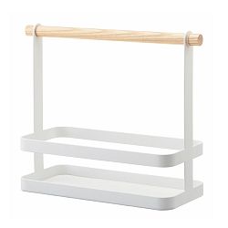 Bílý stojánek na dochucovací ingredience Yamazaki Tosca