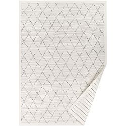 Bílý vzorovaný oboustranný koberec Narma Vao, 70  x  140 cm