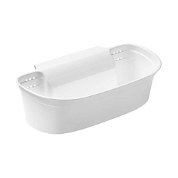 Bílý závěsný košík na odpad Premier Housewares Cut and Collect