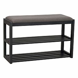 Botník z dubového dřeva s lavicí v přírodní barvě Confetti – Rowico