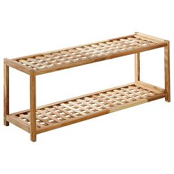 Botník z ořechového dřeva Premier Housewares Rack, 79 x 30 cm