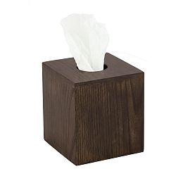 Box na kapesníčky z dubového dřeva Wireworks Mezza Dark