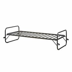 Černá jednolůžková postel s roštem 90x200 cm Lucy – WOOOD