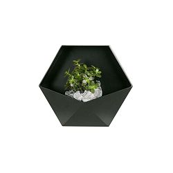 Černá kovová nástěnná dekorace De Eekhoorn, 30 x 30,5 cm