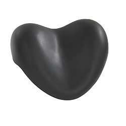 Černá opěrná podložka do vany Wenko Bath Pillow Black, 25 x 11 cm