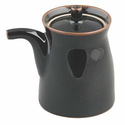 Černá porcelánová lahvička na sójovku Tokyo Design Studio Tetsu, 150 ml