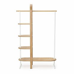 Černá předsíňová sestava z eukalyptového dřeva Bellwood – Umbra