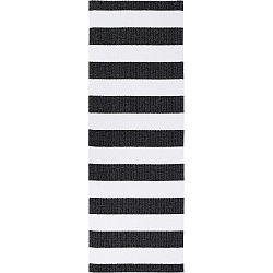 Černo-bílý koberec vhodný do exteriéru Narma Birkas, 70 x 100 cm