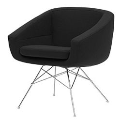 Černozelené křeslo Softline Aiko Vision Black Khaki