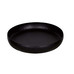 Černý dekorativní podnos BePureHome Waitress, ø  44 cm