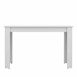 Černý jídelní stůl s deskou v dekoru betonu 110x70 cm Nice - TemaHome