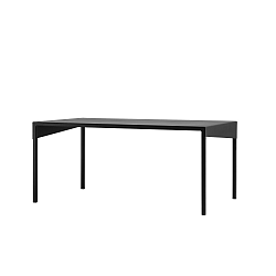 Černý konferenční stolek Custom Form Obroos, délka 100 cm