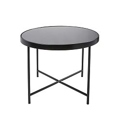 Černý konferenční stolek Leitmotiv Smooth XL, 60 x 46 cm