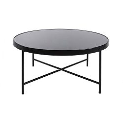 Černý konferenční stolek Leitmotiv Smooth XL, 82,5 x 40 cm