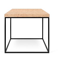 Černý konferenční stolek z deskou z korku TemaHome Harvest