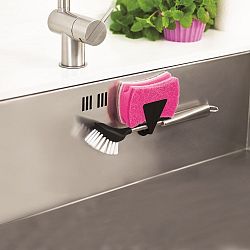 Černý magnetický držák na houbičku Reenbergs Sponge