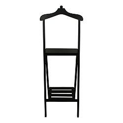 Černý němý sluha  z mahagonového dřeva HSM collection Dressboy, výška 120 cm