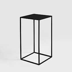 Černý odkládací stolek Custom Form Tensio, 30 x 30 cm