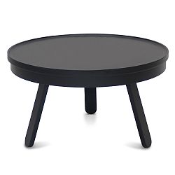Černý odkládací stolek s úložným prostorem Woodendot Batea M