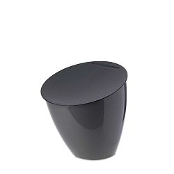 Černý odpadkový koš na kuchyňskou linku Rosti Mepal Calypso