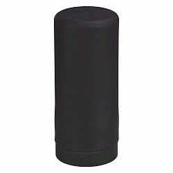 Černý silikonový dávkovač na mýdlo Wenko Easy Squeez-e