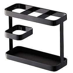 Černý stojánek na kuchyňské nástroje Yamazaki Tower