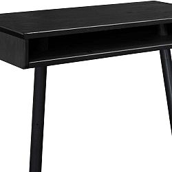 Černý stolek z borovicového dřeva Karup Design Capo Black